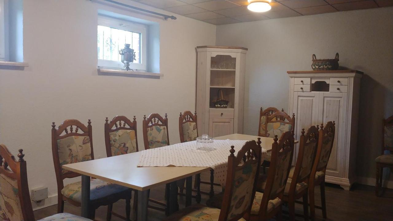הוילה Wanderhuette Zum Bernhardsthal מראה חיצוני תמונה